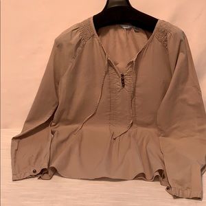 IZOD Tan Blouse